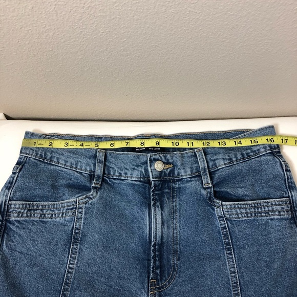 Gap Cotton Blend Medium Wash Spring 24 Mid Rise '90s Loose Cargo Jeans 10/30R - Picture 9 of 16